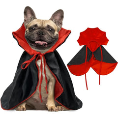 Medium Dog Halloween Costumes, Halloween Dog Vampire Cloak Costume Dog Devil Costume Pet Halloween Costume