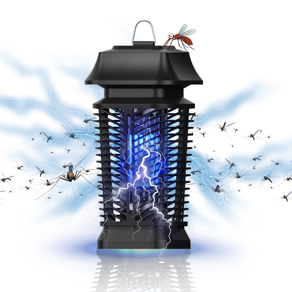 Advanced Electric Bug Zapper - High-Voltage Blue Violet Light for Powerful Insect Control, Durable and Economical Design