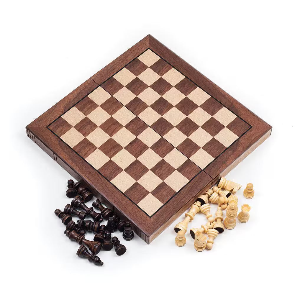 Deluxe Wooden 3-In-1 Game Set