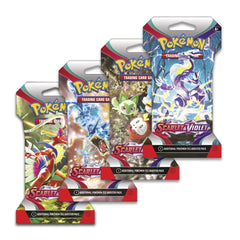 TCG: Scarlet & Violet Booster Packs - 8 Pack (80 Cards)