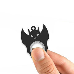 Halloween Creative Fidget Spinner Toy Bat Demon Ghost Keychain Hand Spinner Anti-Anxiety Toy Relieves Stress Bottle Opener Kids Toy