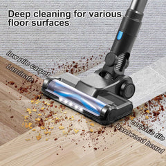 Vacuum Cleaner, Cordless Stick Vacuum for Carpet and Hardwood Floors Andpet Hair, 6 in 1 Cordless Vacuum with Led Lights, New