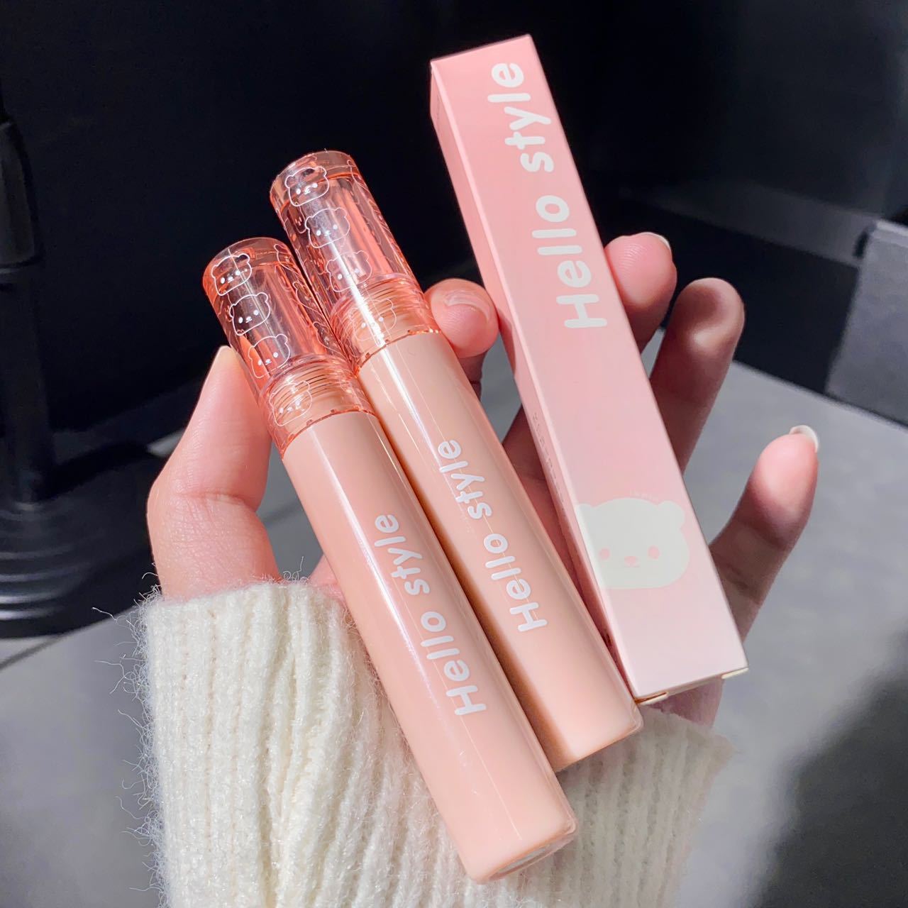 HELLOSTYLE Yingliang Glass Mirror Lip Lacquer Moisturizing And Nourishing Lipstick Lip Gloss High-grade Glass Lip Devogue