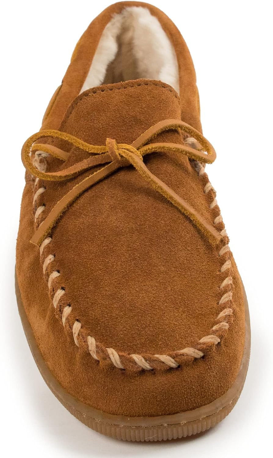 Men'S Pile Lined Hardsole Slipper