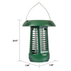 Bite Shield Solar-Powered Zapper Flying Insect Killer